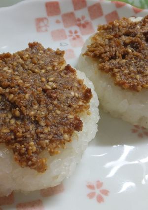 ごま味噌の焼きおにぎり-レシピのメイン写真