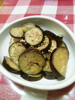超簡単!くせになる茄子のさっぱり炒め-レシピのメイン写真