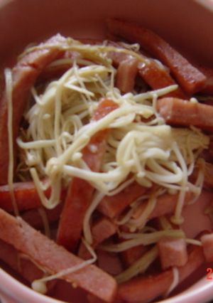スパムとえのきの炒め物-レシピのメイン写真
