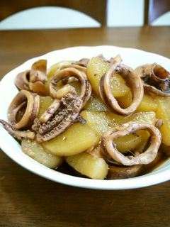 イカと大根の煮物♪-レシピのメイン写真