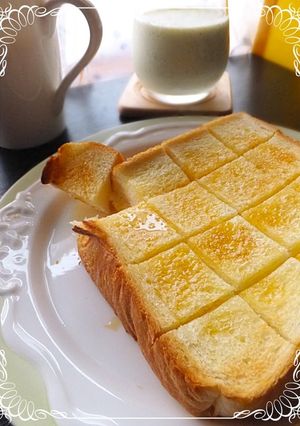 喫茶のバターハニートースト-レシピのメイン写真