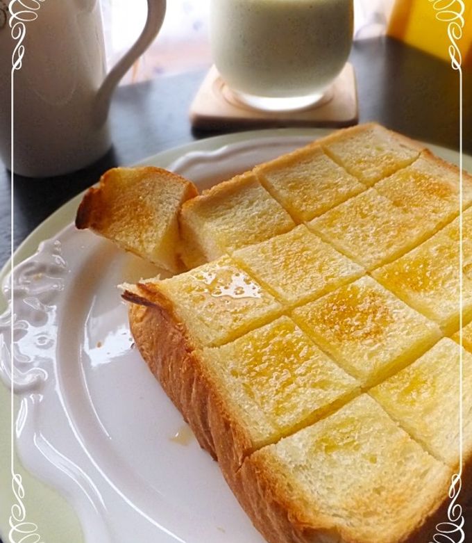 喫茶のバターハニートースト-レシピのメイン写真