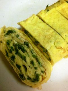 お弁当にも ニラたま(にら入り卵やき)-レシピのメイン写真