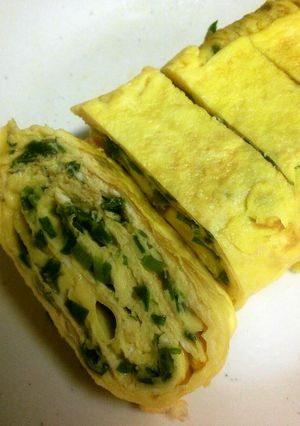 お弁当にも ニラたま(にら入り卵やき)-レシピのメイン写真
