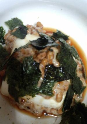 夜食にも♡納豆と豆腐で簡単に(∀)-レシピのメイン写真