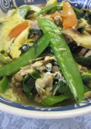 野菜たっぷりカレー風味ラーメン-レシピのメイン写真