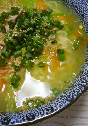野菜たっぷり塩ラーメン-レシピのメイン写真