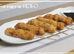 【農家のレシピ】豚肉とたまねぎの串かつ-レシピのメイン写真
