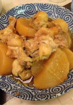 大根と鶏手羽元の煮物-レシピのメイン写真