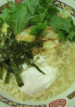 野菜たっぷり塩ラーメン-レシピのメイン写真