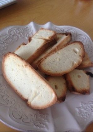HBドライイースト入れ忘れ食パンの食べ方-レシピのメイン写真