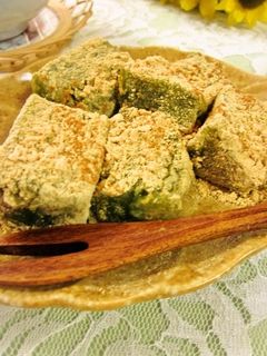 グリーンティー粉末de抹茶わらび餅-レシピのメイン写真
