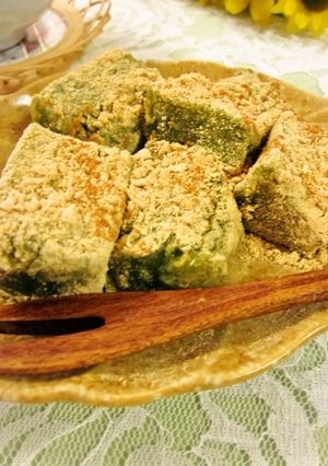 グリーンティー粉末de抹茶わらび餅-レシピのメイン写真