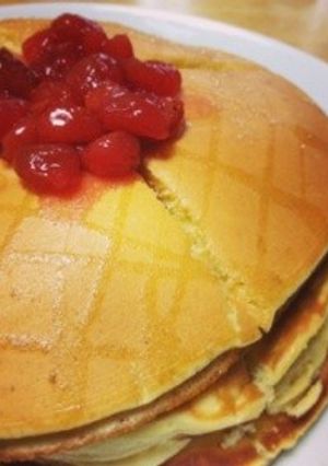 しっとりふわ~ん✼ホットケーキ-レシピのメイン写真