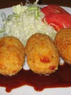 シャケと卵のコロッケ-レシピのメイン写真