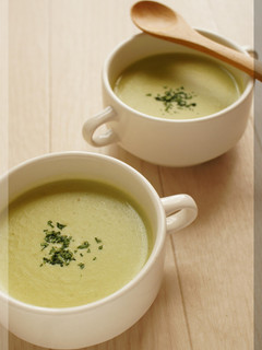 * 春野菜 ♥ そら豆のスープ♬-レシピのメイン写真