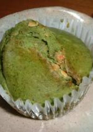 抹茶とホワイトチョコのマフィン-レシピのメイン写真
