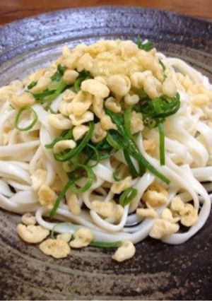 ぶっかけ冷やしうどん☆九条ねぎ・天かすで-レシピのメイン写真