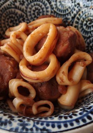 シュガーカットと醤油麹でいか里芋煮-レシピのメイン写真