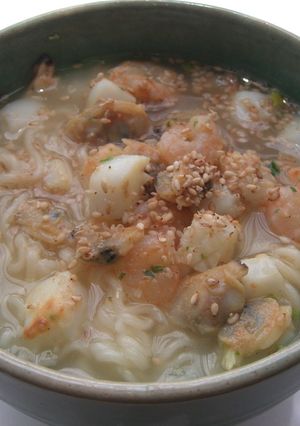 サッポロ一番塩ラーメン　海鮮塩ラーメン-レシピのメイン写真