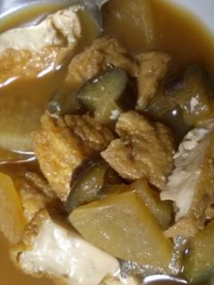 厚揚げとなすと大根の煮物-レシピのメイン写真