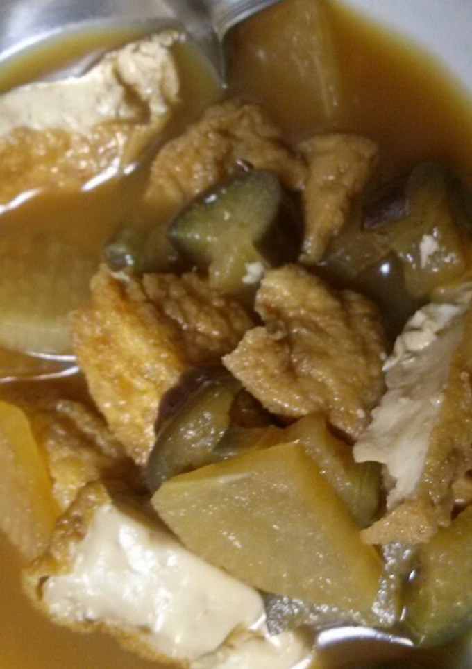 厚揚げとなすと大根の煮物-レシピのメイン写真