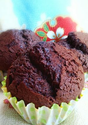 ＊ちょっぴりヘルシー？チョコマフィン♪-レシピのメイン写真