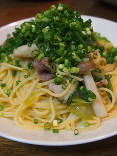 長ネギと豚肉の和風パスタ-レシピのメイン写真