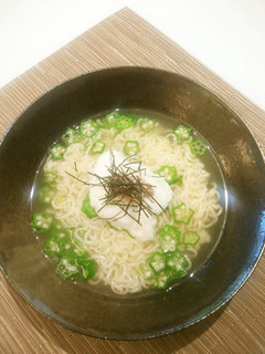 梅とろみ塩ラーメン-レシピのメイン写真