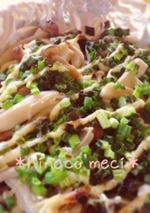 キノコづくしマヨぽん焼き！-レシピのメイン写真