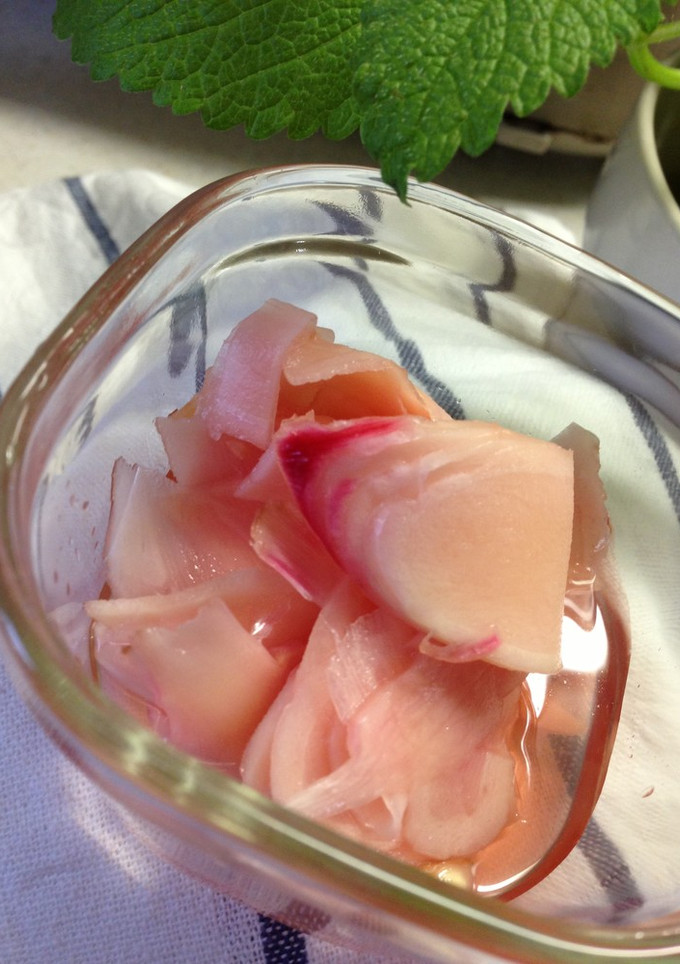新しょうがの甘酢漬-レシピのメイン写真