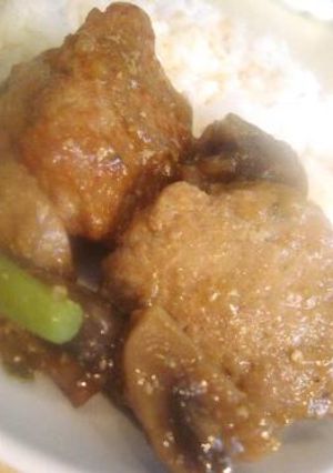 鶏肉ハンバーグの和風煮込みソース絡め-レシピのメイン写真