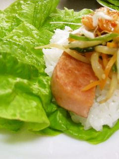スパムでサムギョプサル風-レシピのメイン写真
