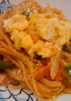 日曜日のナポリタンはwith卵-レシピのメイン写真