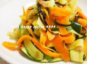 塩昆布入り。ベジパスタのペペロンチーノ-レシピのメイン写真