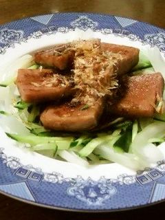 SPAMの新玉和風サラダ★-レシピのメイン写真