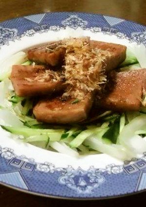 SPAMの新玉和風サラダ★-レシピのメイン写真