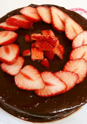 大人向け ビターな生チョコケーキ-レシピのメイン写真