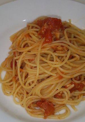 ツナのトマトソースパスタ☆-レシピのメイン写真