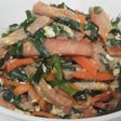 スパムde美味しいニラ玉(野菜炒め)