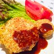 超ヘルシー♪カボチャの焼きコロッケ
