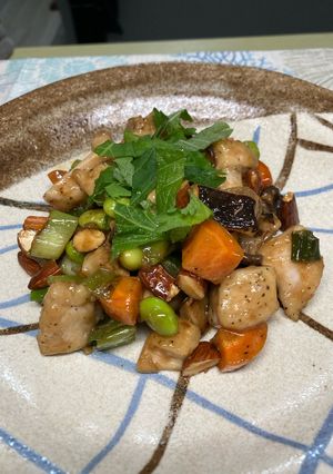 鶏肉のアーモンド炒め-レシピのメイン写真