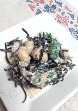 簡単ひじきと大豆のヘルシーサラダ-レシピのメイン写真