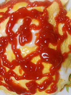 即席焼きそばでオム焼きそば-レシピのメイン写真