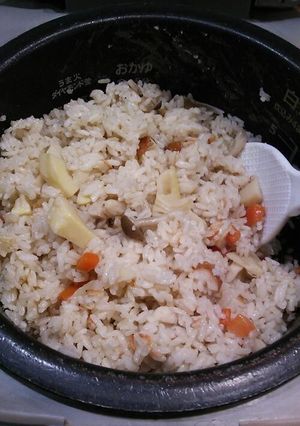 たけのこの炊き込みごはん-レシピのメイン写真