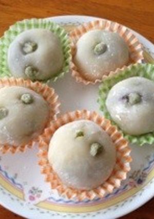 塩エンドウの豆大福-レシピのメイン写真