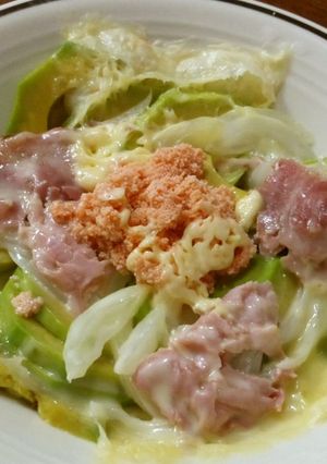 アボカド　明太子-レシピのメイン写真