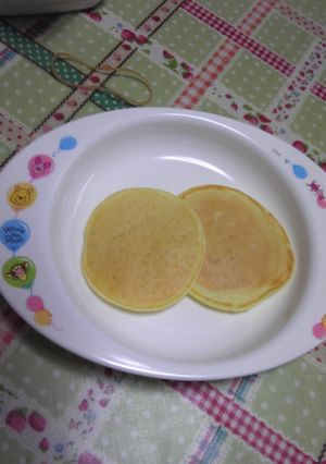 離乳食 モチモチパンケーキ-レシピのメイン写真