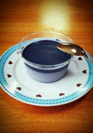 簡単！黒ごまプリン-レシピのメイン写真