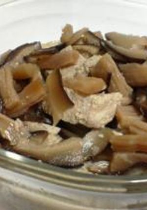 干貝柱と自家製凍豆腐の煮物-レシピのメイン写真